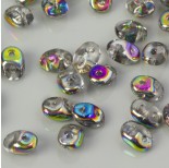 Zdjęcie - SuperDuo 2,5x5mm Vitral - Crystal (V00030)